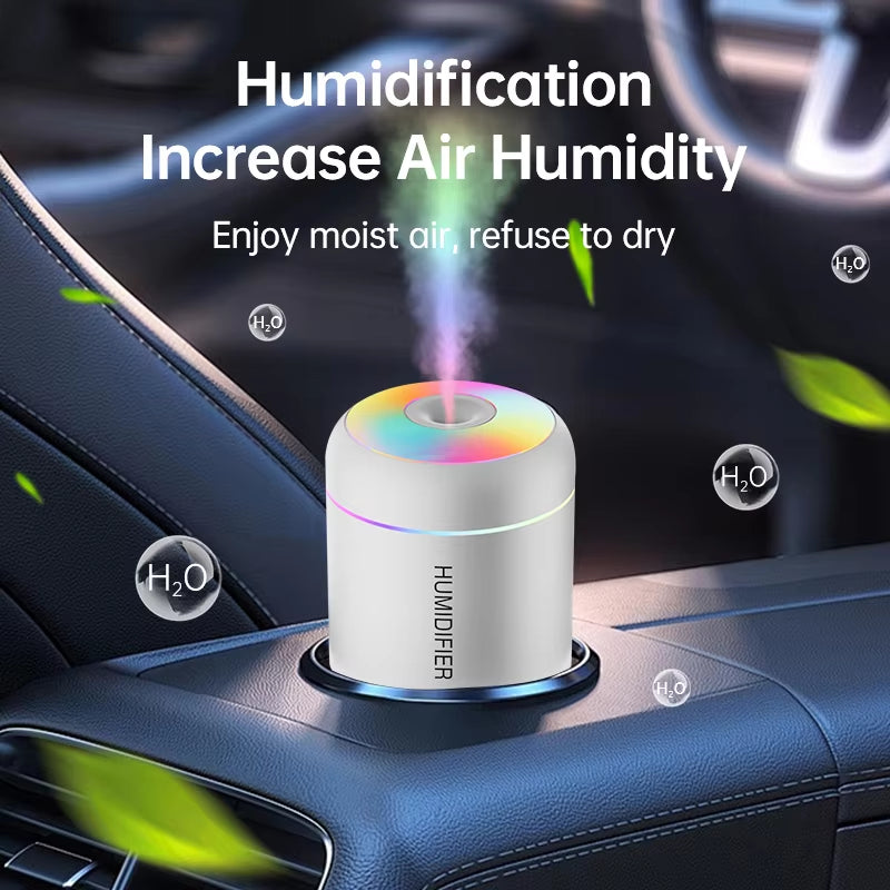 Revitalize Your Space with the 180ML Mini USB Aroma Diffuser - Essential Oil Purifier & Humidifier for Home, Car, and Bedroom