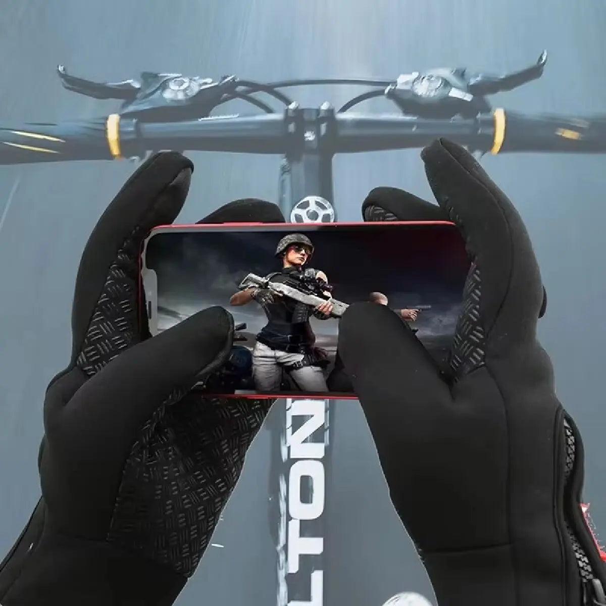 Stay Warm and Stylish: Touchscreen Waterproof Gloves for Outdoor Adventures - Perfect for Cycling, Driving, and Winter Sports