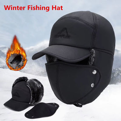 Stay Warm This Winter with Our Thickened Artificial Fur Baseball Hat for Men and Women - Perfect for Cycling, Skiing, and Outdoor Adventures!